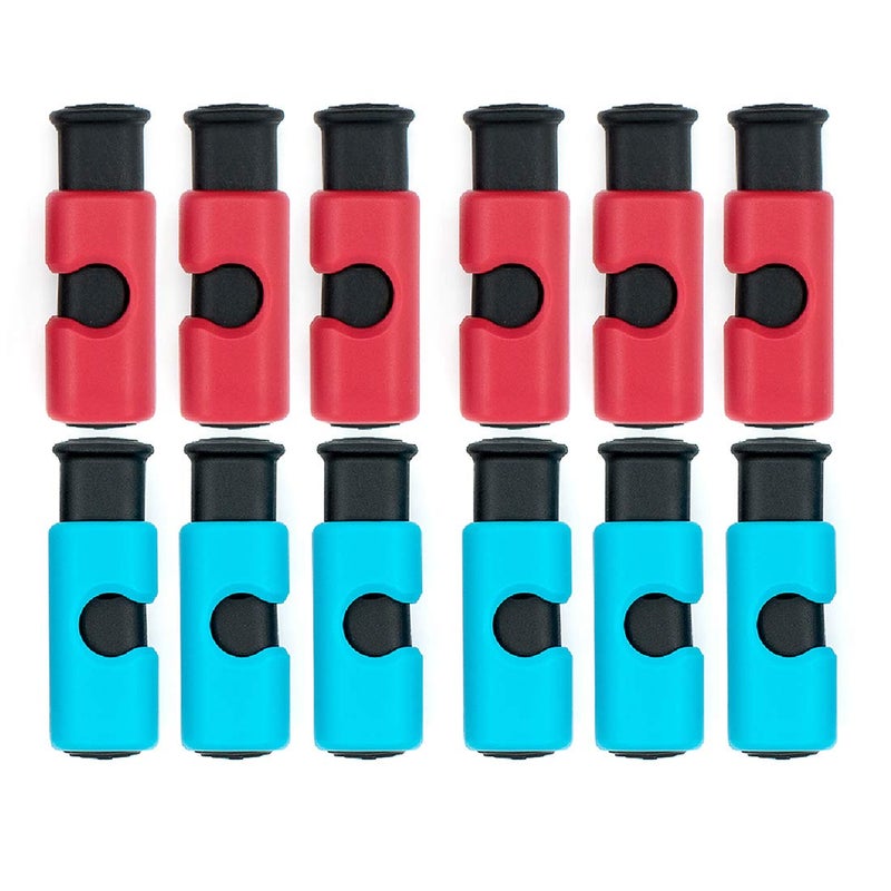 kulusion 6 Pcs Premium Grade Food Bag Squeeze Clips Bread Clips Rubber Lid Non-slip Sealer Bag Cinches Easy Use Lock - Image 1
